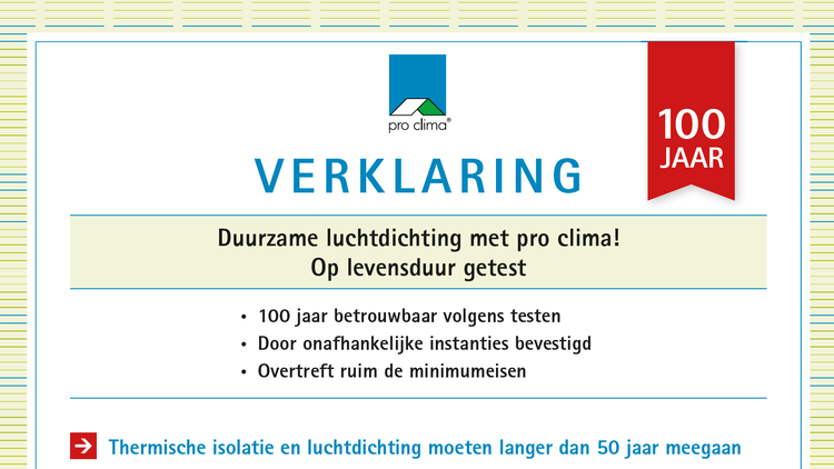100 jaar betrouwbaar volgens testen