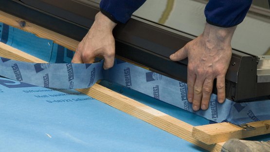 11. Aansluiting vlakdakvenster