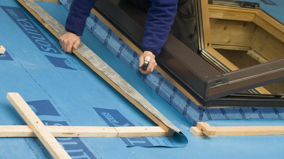 12. Montage van een waterafstoter