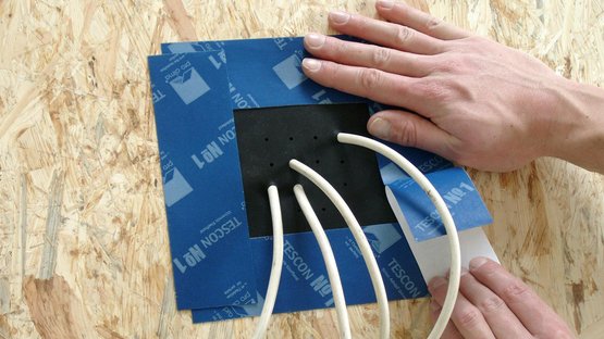 Kabelboommanchet voor max. 16 kabels