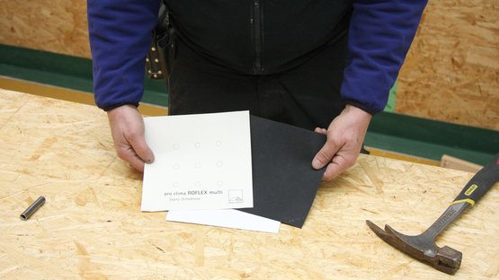 2. Sjabloon opleggen