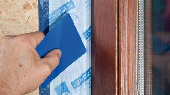 1e. Band goed aanwrijven