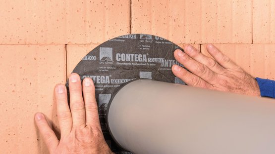 2. Manchet op de juiste positie plaatsen