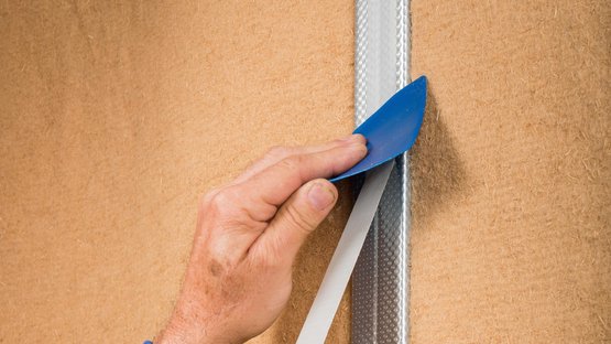 1. Bevestiging op tussenwandprofielen