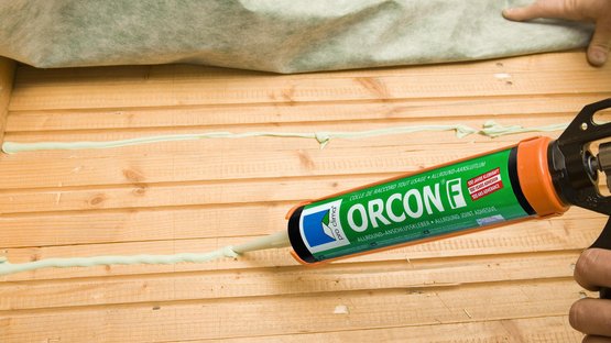 6. Aanbrengen luchtdichting buiten