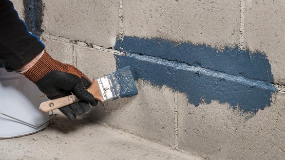 Verwerking met kwast of plamuurmes