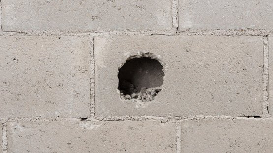 6. Gaten dichtmaken