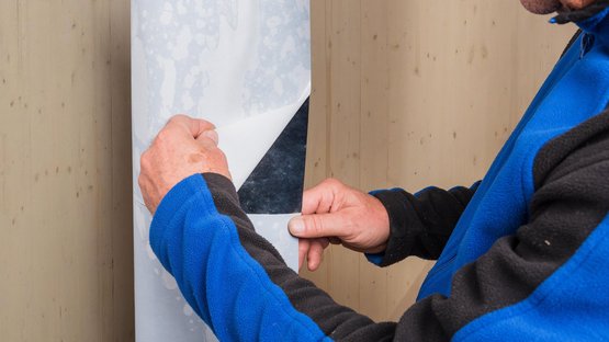 6. Schutlaag verwijderen