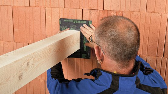 B - Hoekige doorvoer metselwerk/beton