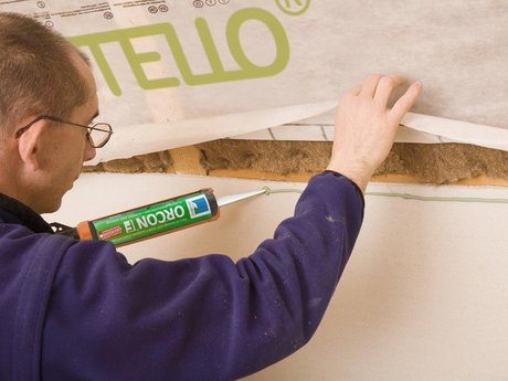 3. Aansluiting op gepleisterde borstwering