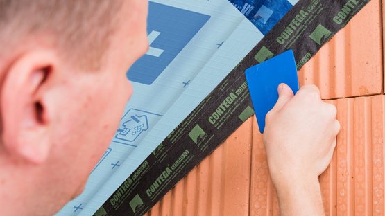 7. Aansluiting op ongepleisterde ondergronden