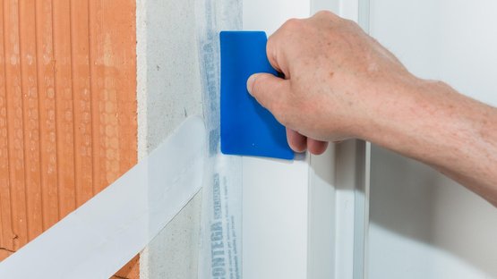 3. Tape zorgvuldig verwerken