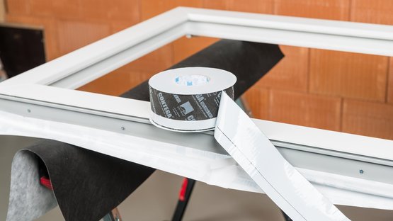 Verwerkingsstappen: voor montage van het raam