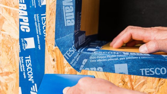 1. Raamopening voorbereiden